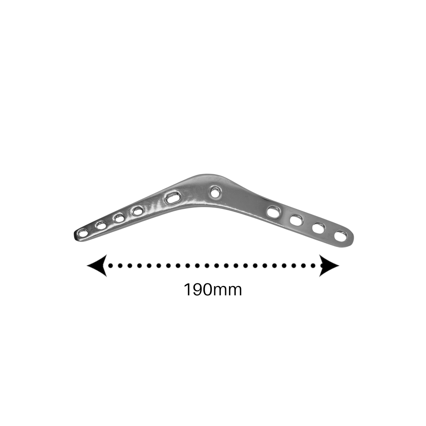 Canine Pantarsal Arthrodesis Plate with T4 slot - Medial