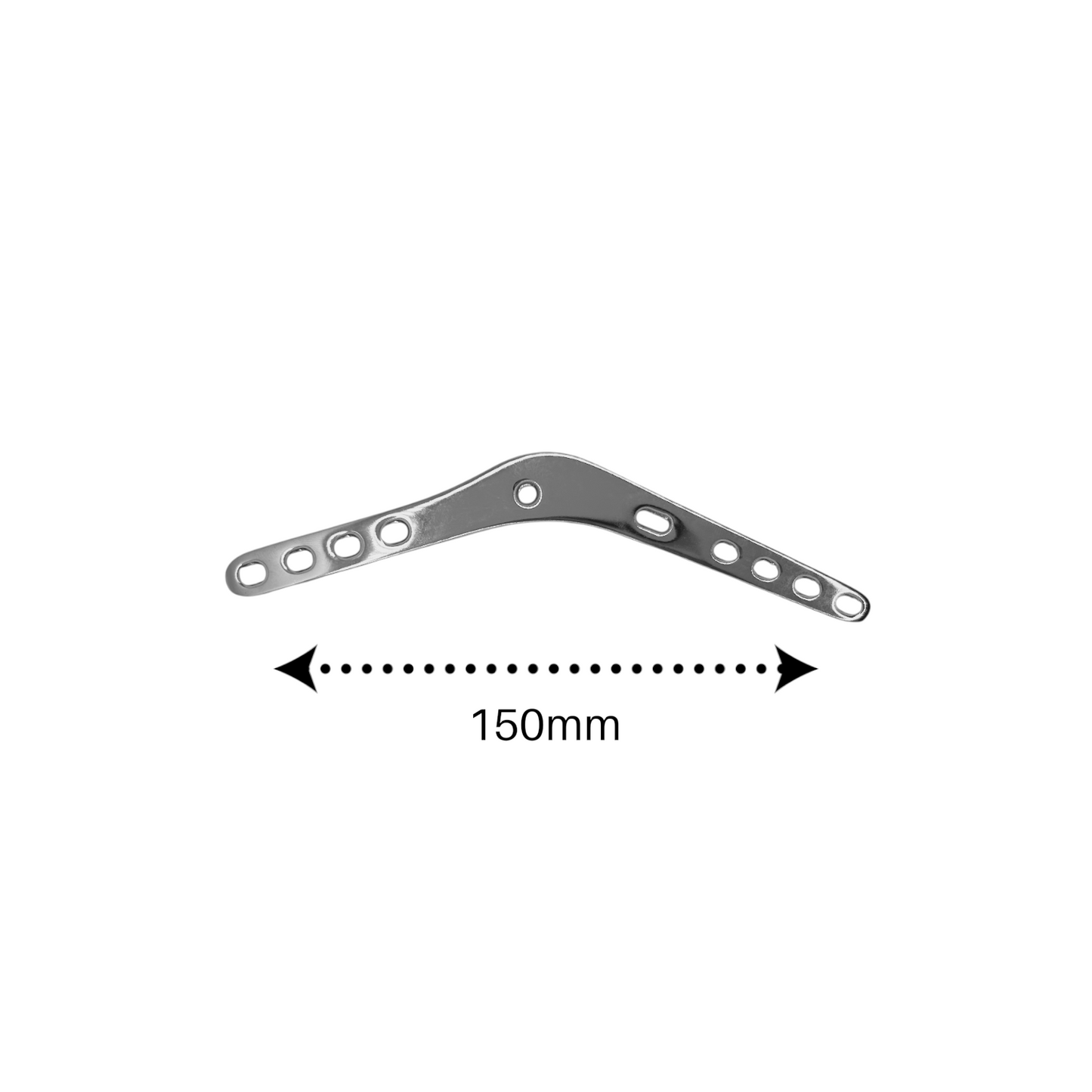 Canine Pantarsal Arthrodesis Plate with T4 slot - Medial