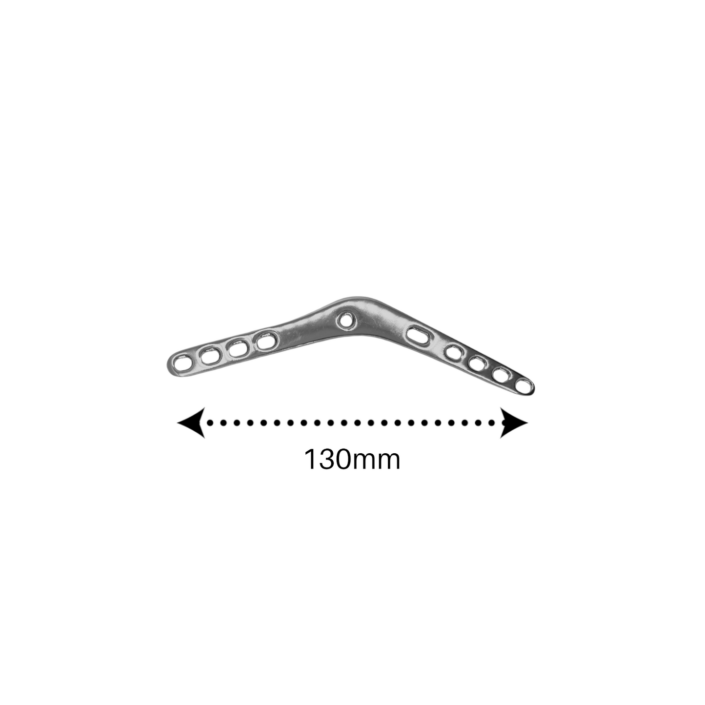 Canine Pantarsal Arthrodesis Plate with T4 slot - Medial